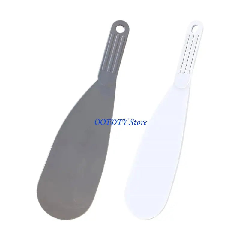 spatule plastique gris blanc lisse utilitaire cuisineoutil cuisineutilitaireculinaire