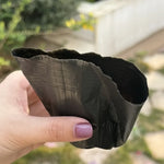 pots fleurs noirs opaques bacs pépinière plastique simples utilitaires plantes 13 10 cm