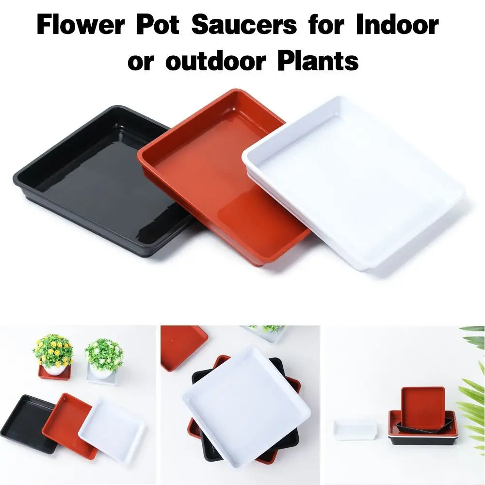 plateaux fleurs modernes noir rouge blanc plats lisses opaques variées tailles intérieur extérieur
