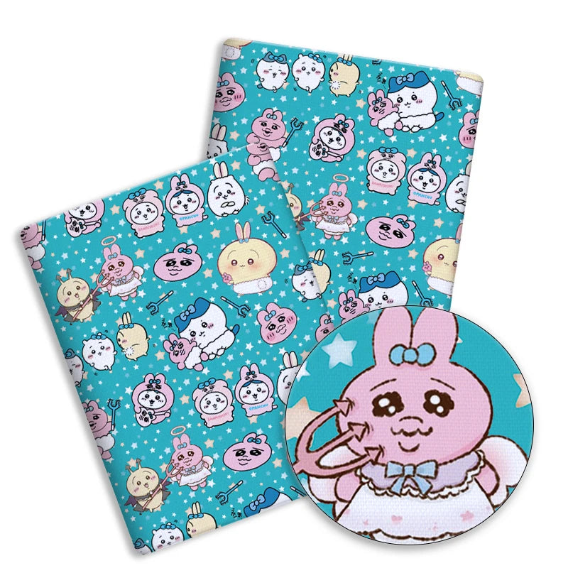 protège carte kawaii animaux motifs géométriques opaques couleurs vives bleu jaune rose violet turquoise