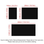 film fenêtre noir opacité totale moderne 100cm 200cm 300cm adhésif polyester