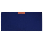 tapis feutre noir gris bleu marine moderne minimaliste 60x30cm 70x33cm