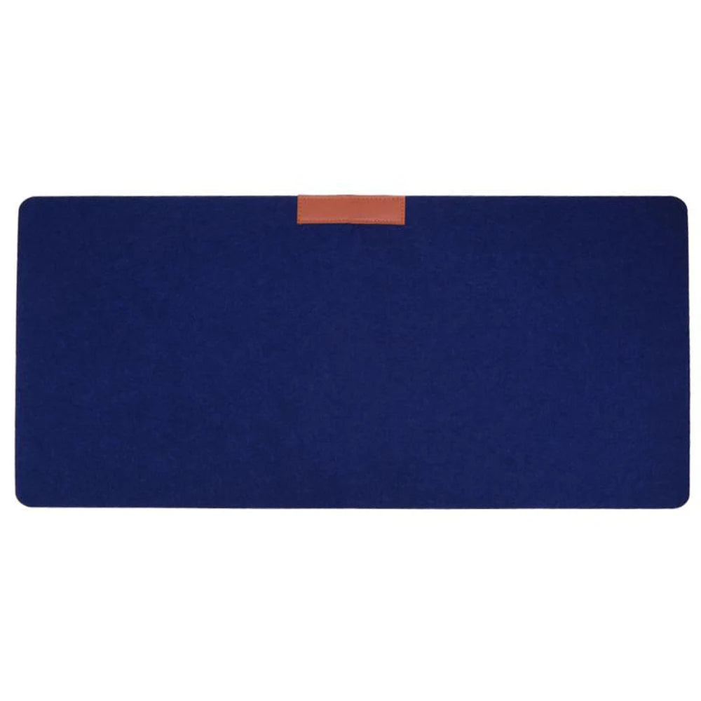 tapis feutre noir gris bleu marine moderne minimaliste 60x30cm 70x33cm
