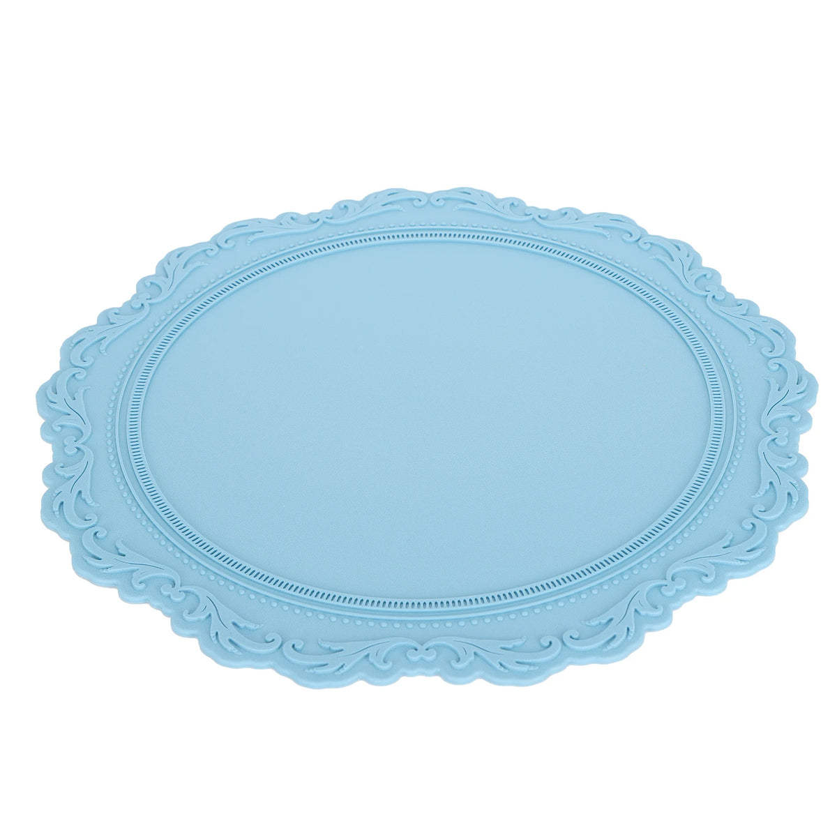 Set de table silicone avec assiette et verre