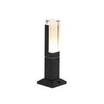 lampe extérieure moderne minimaliste led étanche noire blanc translucent 65v câble ip65