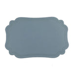 tapis table rectangulaire polyester motif points décoration cuisine salle manger classique