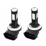 ampoules led 12000lm h8 h16 6000k 12v 24v blanc noires modernes vtt voiture camion