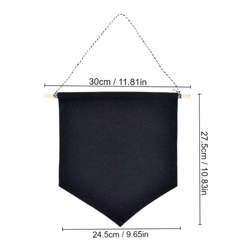 foulard moderne imprimé broches blanc tringle fixations 30cm 27.5cm