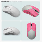souris ordinateur bande adhésive antidérapante motif floral moderne couleur noir blanc rose