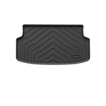 tapis sol voiture noir rayures diagonales surface rugueuse moderne résistant poignées compartiments rangement