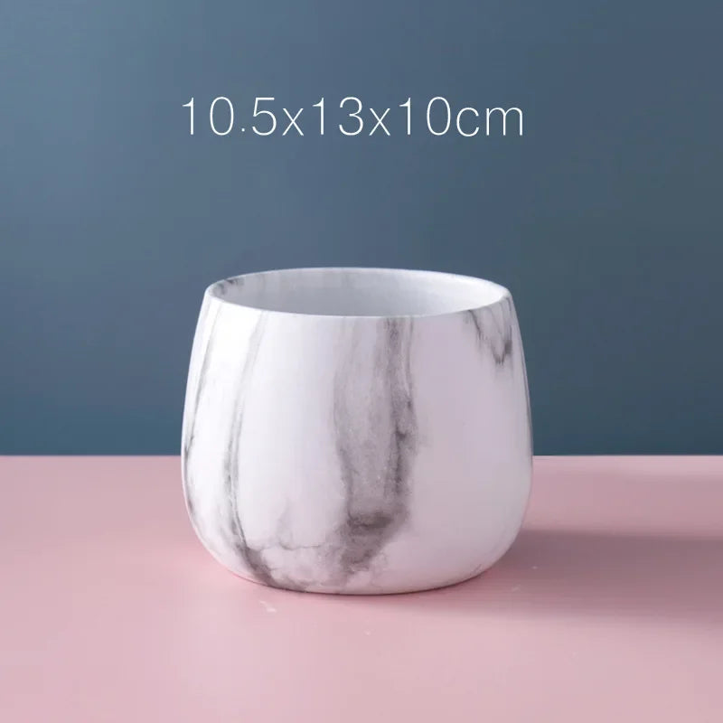 petit cache pot céramique moderne fleur artificielle décoration petit pot gris
