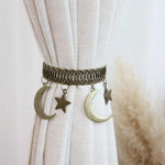 bracelet vintage boho lune étoiles anneaux bronze opalescent artisanal unique quà mode accessoris
