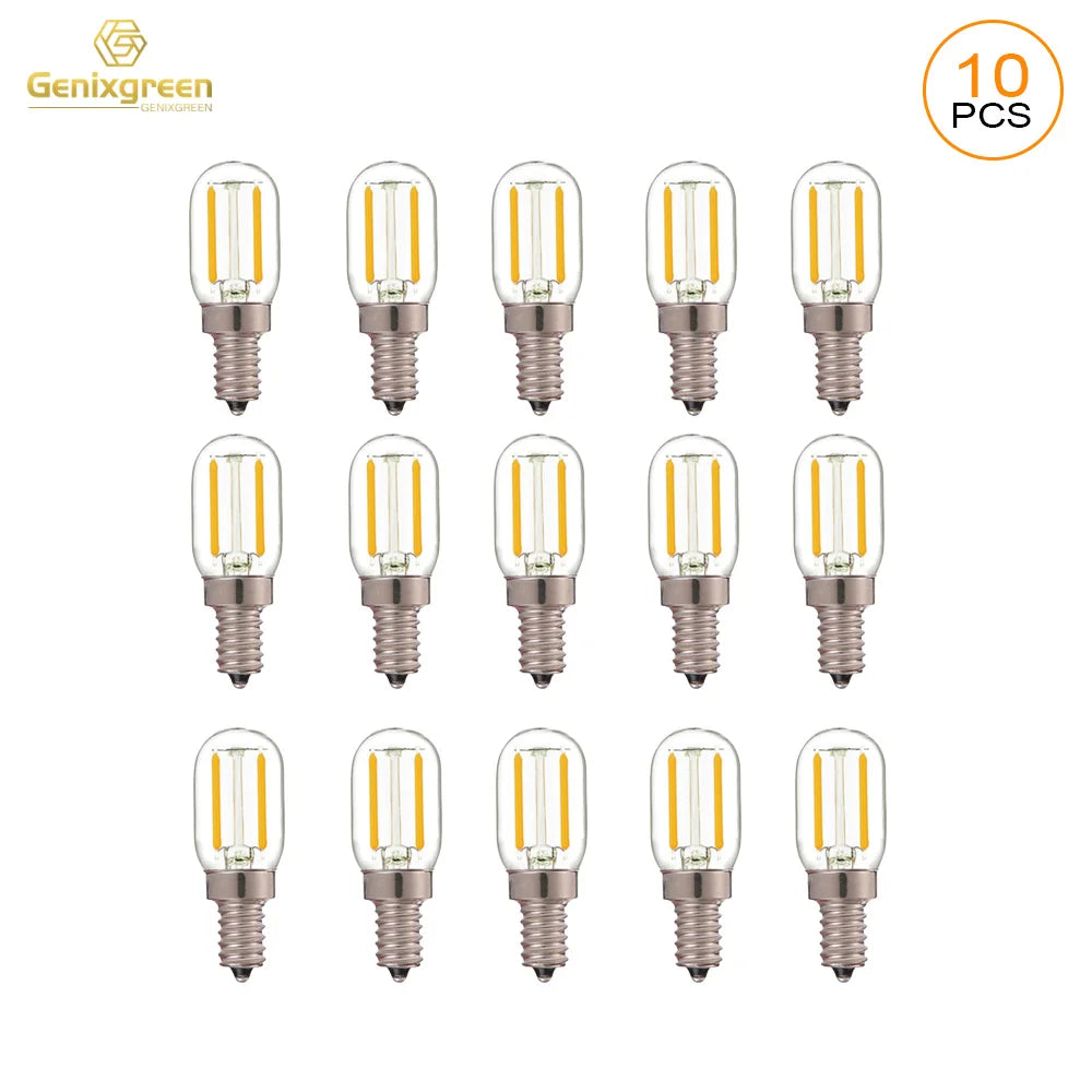 ampoule led e14 transparente filament doré 24v 360° moderne vintage 249 lumens 20000h