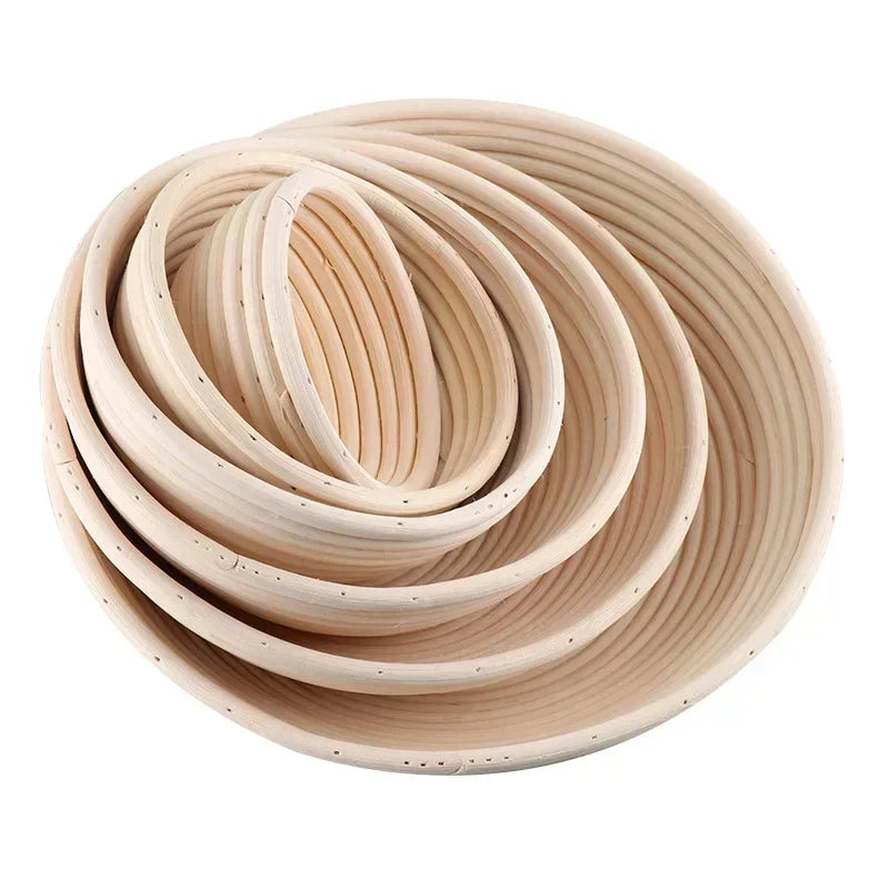 panier pain rattan naturel tissé traditionnel toile lin fermentation artisanal
