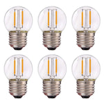 ampoule led filament doré transparente e27 1w 2700k dimmable ac 110v 220v moderne 249lm
