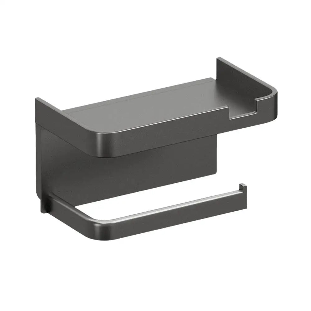 porte serviettes toilette moderne adhésif noir transparent marbre minimaliste porte boîtes mouchoirs humides lingettes