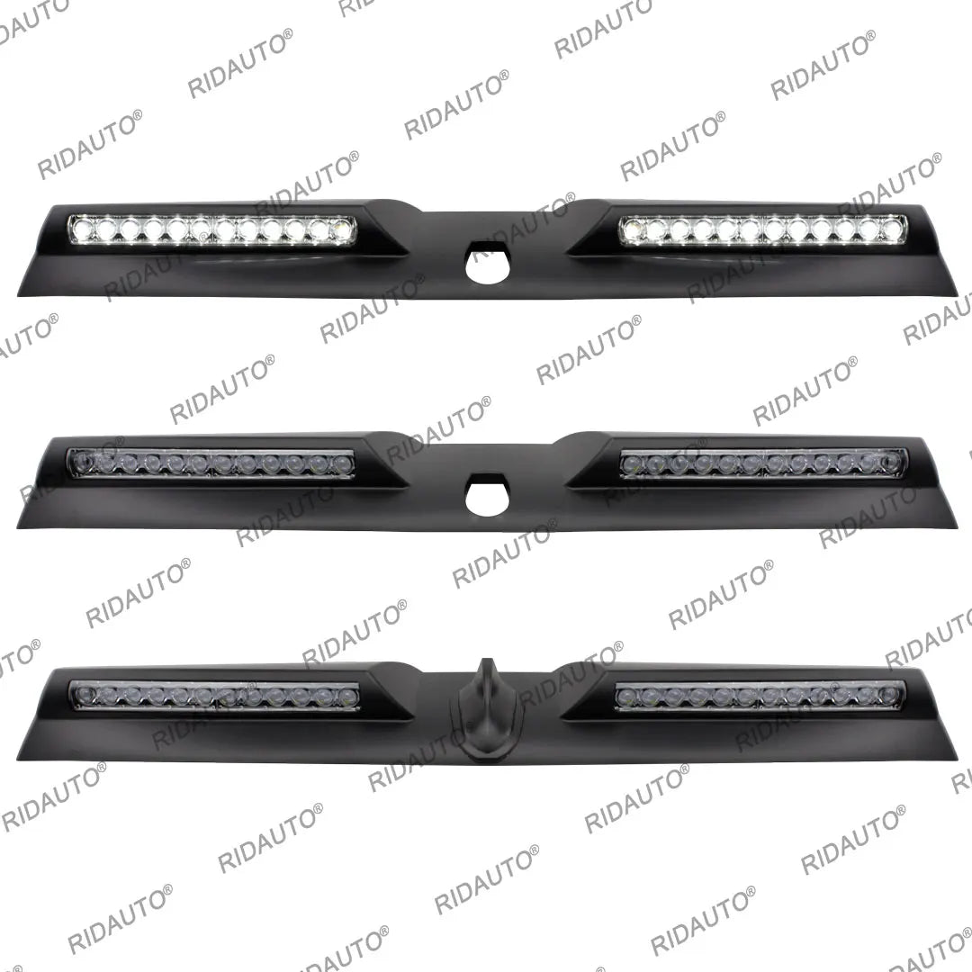 barre led blanche fixée moderne câbles interrupteur voiture sans fin dauphin