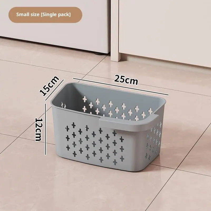 panier linge gris clair moderne poignées capacité grande rangement chambre bain pratique
