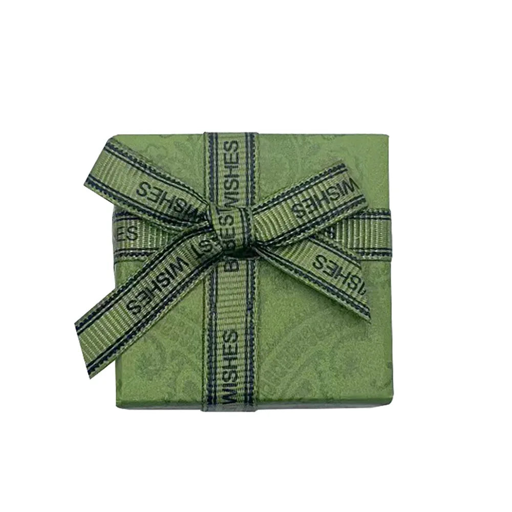 boîte rangement bijoux velours opaque bleu foncé classique 5x5x3cm 7x7x3cm 9x9x3cm 5x7x3cm