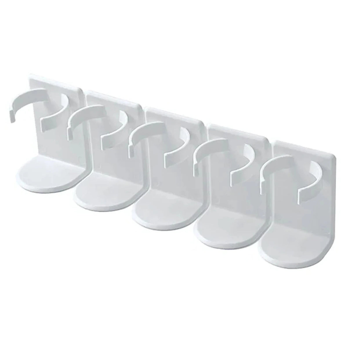 organisateur mural réutilisable blanc moderne épices cosmétiques rangement adhésif multifonction chambre cuisine
