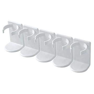 organisateur mural réutilisable blanc moderne épices cosmétiques rangement adhésif multifonction chambre cuisine