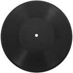 décoration murale disque vinyle imitation noir vintage industriel ornement événement anniversaire festive disco suspension