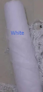 voile mariée blanc fleurs 3d classique cathédrale bord dentelle clips opaques