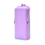 boîte maquillage réutilisable moderne gris bleu vert violet rose clips pinceaux crayons polyestère opaques