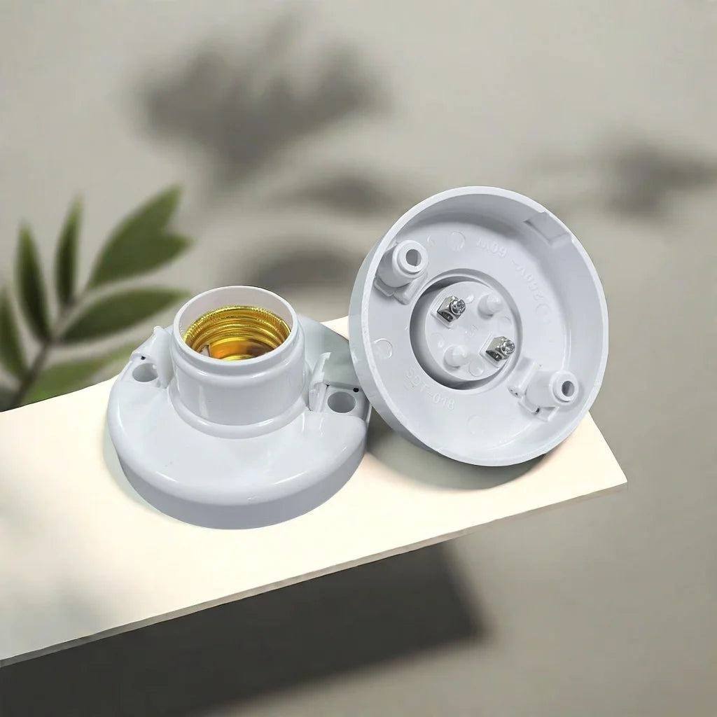 socle lampe blanc moderne points d'ancrage certification cqc ccc