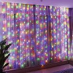 guirlande lumineuse led blanc chaud 3m 3m 300 leds moderne clips batteries inclusées
