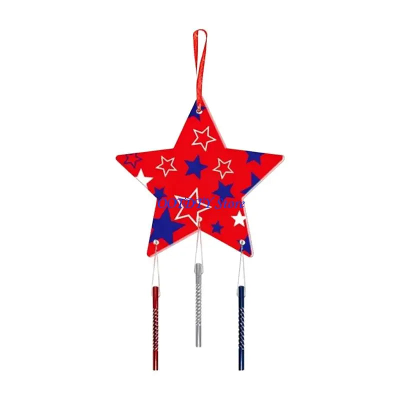 décoration fête juillet étoiles patriotiques rouge blanc bleu motifs géométriques drapeau américain