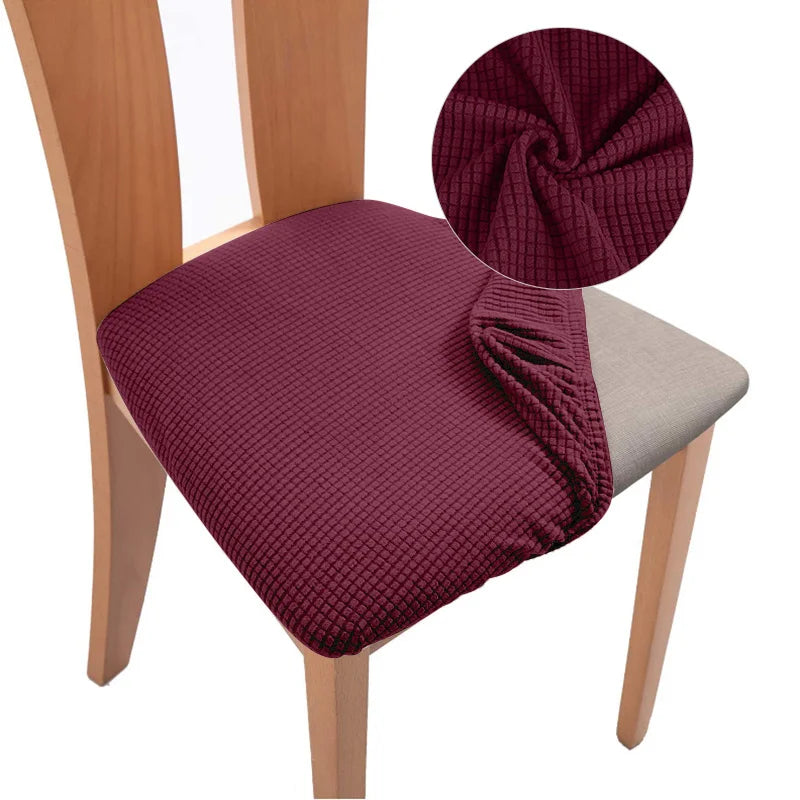 couvre siege chaise moderne polyester gris beige rose vert noir marron carreaux opacité lavable