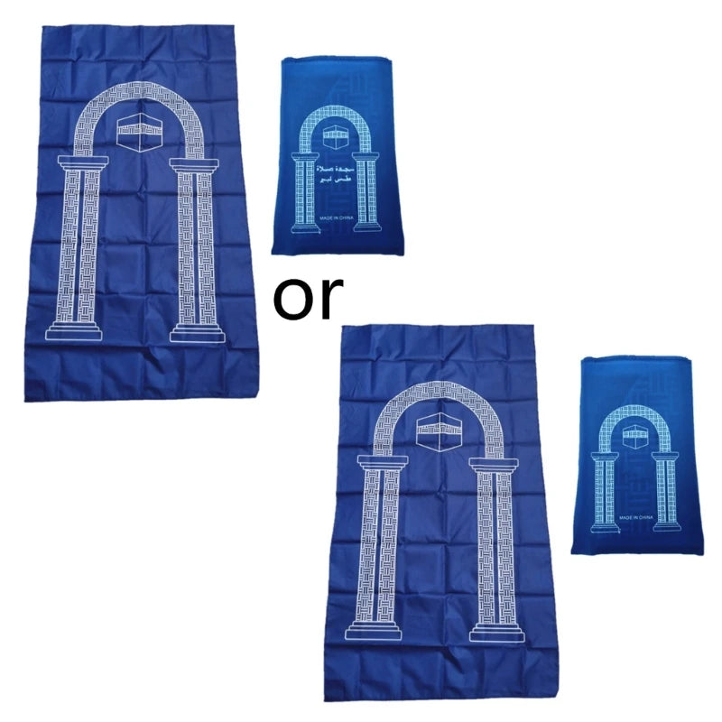 tapis prière islamique imperméable cuir couleur noire bleue rouge moderne