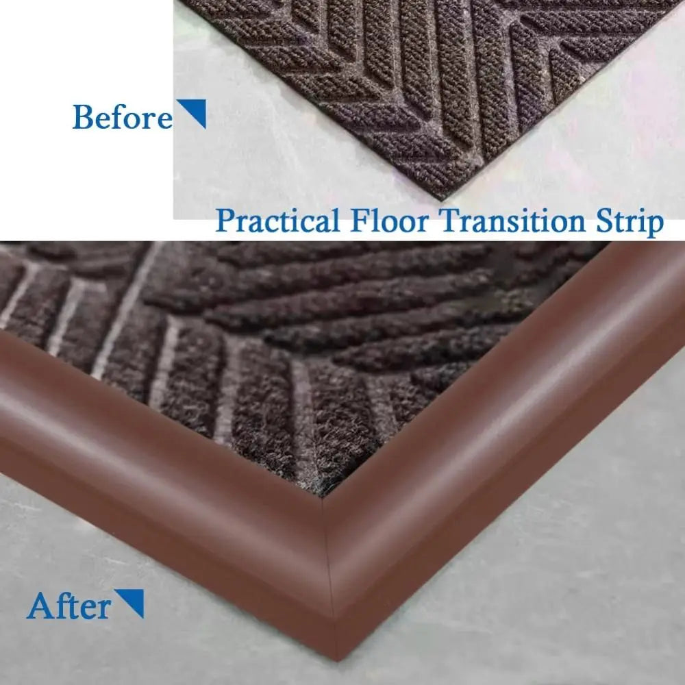 joint seuil pvc marron texture bois naturelle adhésif moderne protection rouge 10mm 40mm 7mm
