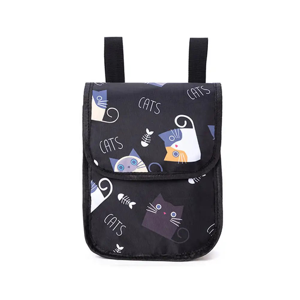 sacoche suspendue vélo électrique sac étanche oxford toile motifs camouflage abstraits géométriques moderne deux