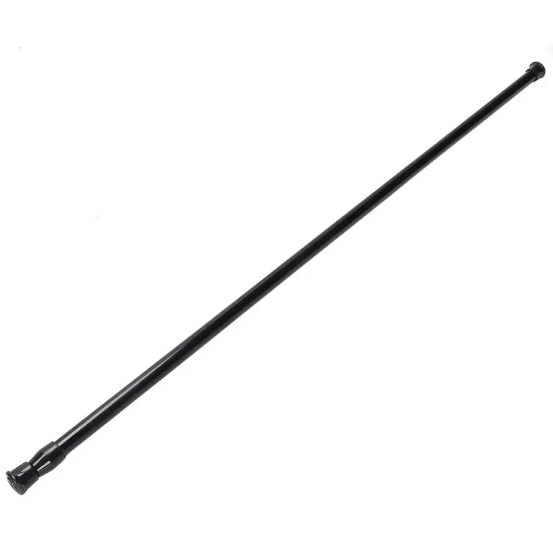 tige rideau noire métal moderne respectueuse environnement eyelets rigides uni opaque