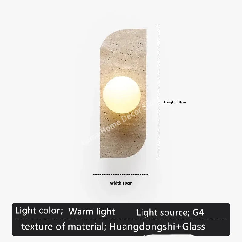 applique murale moderne verre blanc texture bois minimaliste cuisine chambre salon