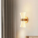 lampe murale moderne doré blanc translucide texture maille fine éclairage quotidien cuisine salle manger