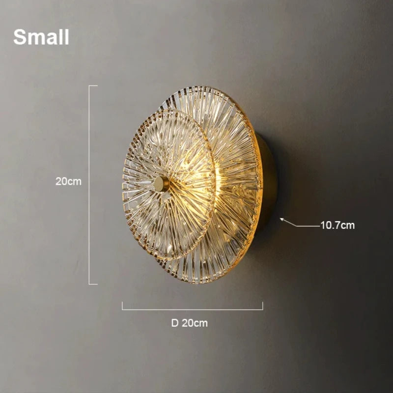 appliques murales modernes doré beige clair led 90260v 2492000lm fixées mur translucent