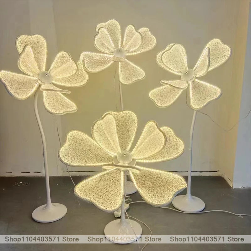 décoration mariage pivoine lumineuse blanc crème ballons fleurs artificielles