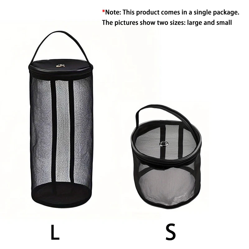 sac maille pratique moderne rose violet bleu boules laine poignée organise laines outils tricot