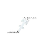 rideau polonais rail plastique glissière porte rideau douche systèmes glissières