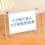 cadre photo transparent moderne aimant pouces pouces a4 a3