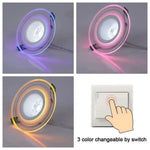 spots led violet jaune blanc bleu transparent moderne 3000k 6000k clips câble électrique