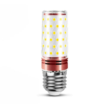 lampe classique romantique fleurs feuilles stylisées blanc doré rouge vert