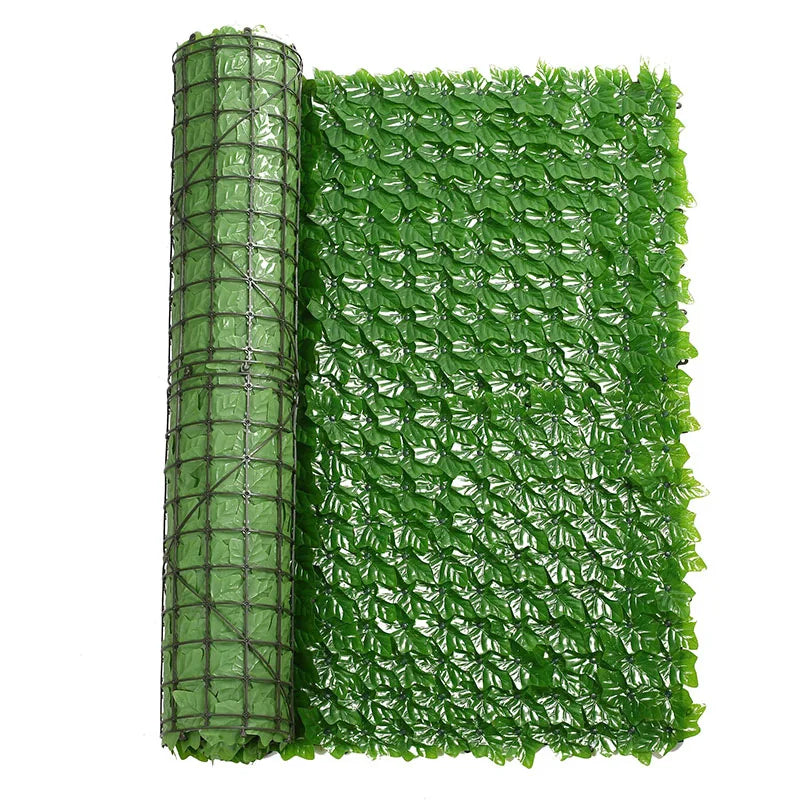 rideau végétal feuilles vert extérieur décoration jardin moderne opacitéextérieur accrochable