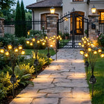 lumière solaire conique noire led patio moderne décoration extérieure autoinstallation
