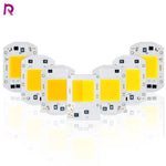 ampoule led chip 10w 20w 30w 50w cold warm white ic intelligent diy éclairageextérieur