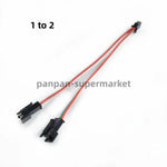 connecteur ruban led rouge vert blanc noir jst sm 3p fil cuivre cable different
