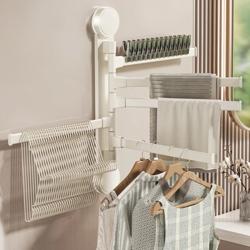 porte serviettes pliable blanc moderne ventouses serviettes incluses suction cups